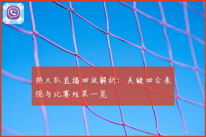 热火队直播回放解析：关键回合表现与比赛结果一览