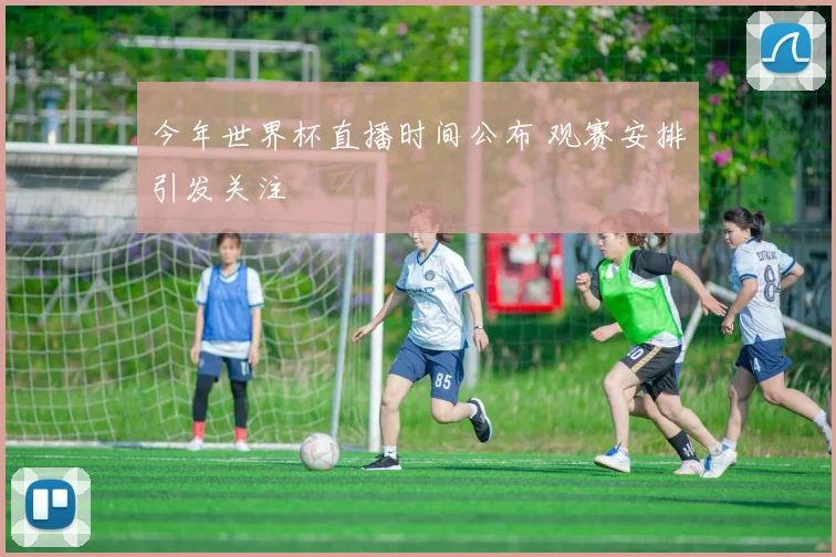 今年世界杯直播时间公布 观赛安排引发关注