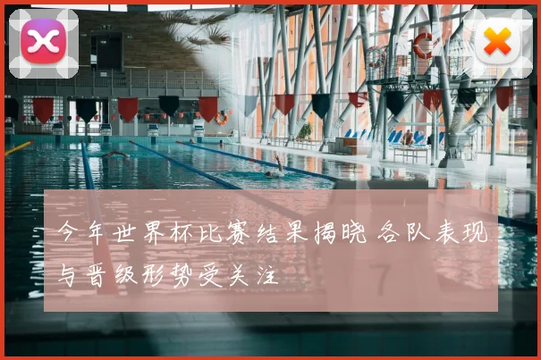 今年世界杯比赛结果揭晓 各队表现与晋级形势受关注